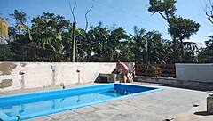 I called the plumber and he jerked off for me