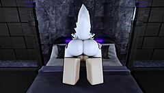 Pounding my hot furry roblox slut hard in doggystyle