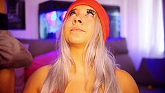 hey, this blonde latina can't stop sucking cock every day