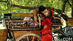 young legal age teen babes explore lesbo pleasure in a steamy story