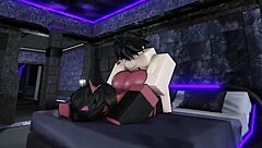 havin sex with a fan in roblox with big cock