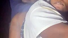 Sexy BBW Sucks Dick and Gets Fucked in Creepy Dark Forest