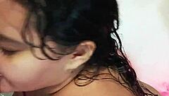 Celebrating Valentine's Day with my cousin in a motel jacuzzi having some fun times