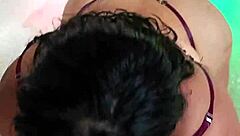 Celebrating Valentine's Day with my cousin in a motel jacuzzi having some fun times