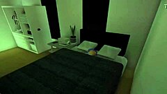 this roblox girl is getting fucked by an intruder. so intense and wild!