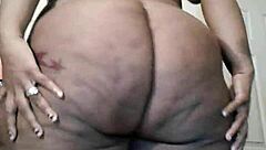 Can you handle this 63-inch huge booty on a black mature?