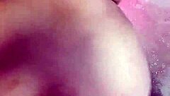 Celebrating Valentine's Day with my cousin in a motel jacuzzi having some fun times