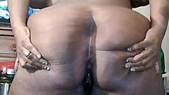 Can you handle this 63-inch huge booty on a black mature?