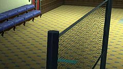 Fortune's adventure in the sucking scene of anime cartoon.