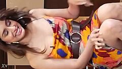 hot girl boob show turns into blowjob and fucking with cock in pussy