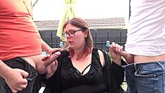 Gwen Gets More Assertive In Double Vaginal With Group 😏