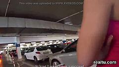 Charming czech sweetie seduced in mall and fucked pov