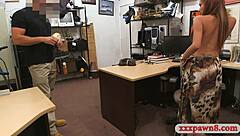 Booby slut slammed by pervert pawn dude