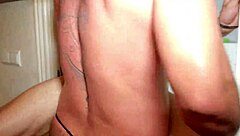 He just lifted the young 18+ guy to rim and bang hard.