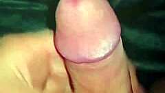 Watch two fingers masturbating a cock solo