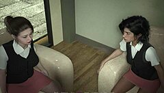 I humiliate Rebecca with public fingering and masturbation.