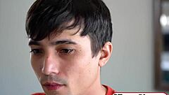 stepsister begs stepbro for fucking, and the hot redhead teen enjoys sucking and doggystyle