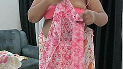 Indian Bhabhi's Hot Boobs Tease