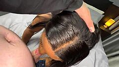 Big Booty Ebony Begs For Backshots And Cumshot After Facial