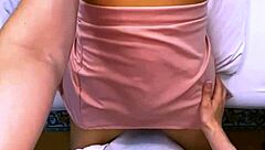 Student invites stepmom to room, beyond caresses.