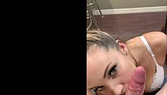 I give blowjob to my real boss at office.