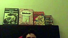 She masturbates hardcore on the bed, getting hornier with each touch.