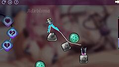 Cute honey explores HENTAI GAME PART 4