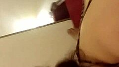 Big Ass White Girl Passionately Sucking Cock