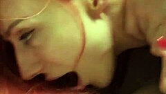 real homemade threesome with lovers deepthroat and cum in mouth