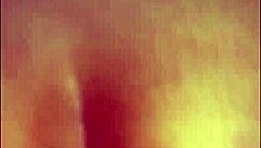 Brunette half-cousin licks balls, sucks cock, and gets cum on pussy.