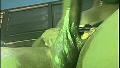 Horny BBC guy sneaks into nightclub bathroom for intense action