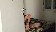 i caught her moaning while masturbating with a monster dildo, so tight and curvy. 😏