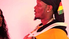 she's sucking daddy's cock like a popsicle in nasty gangbang