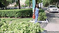 i fucked that hot ebony nurse on the bus, deepthroating her till facial