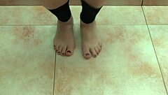 Professional Dancers Highlight Their Feet In Intricate Moves On Stage