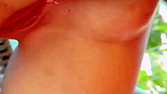 Construction worker fucks my ass in public, i beg him to cum inside