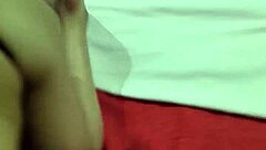 cute violet bends over for doggystyle sucking