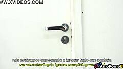 i got blowjob from teen with big clit, her tits bouncing as i bent her over for pussy fuck, oops.