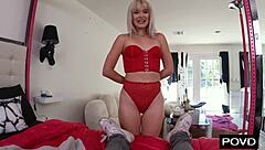 jessie saint skips the movies to fuck her new toy, you think she's a slut?