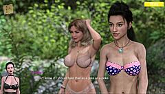 Rosewater Manor 66 Features Curvy Teen in Cute Outfit During Game
