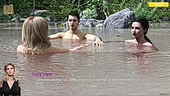 Rosewater Manor 66 Features Curvy Teen in Cute Outfit During Game