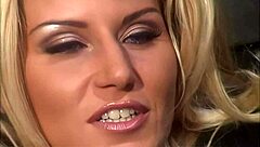 Oh man, that sexy blonde milf gets bent over for handjob and cowgirl action.