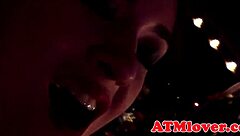 ROUNDASS LESBIANS FINGER BUTTHOLES AND LICK ASS IN GROUP