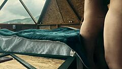 Lesbians Fuck in Costumes at Glamping to Music