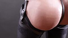 Look at That Huge Furry Ass in Leather!