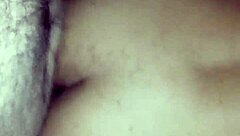 I was eating my girlfriend's little ass in the kitchen, then fucked it hard.