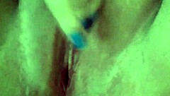 Is this fat girl playing with her chubby pussy?