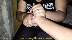 Chubby stepsister trades throat for secret with monster cock