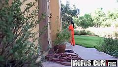 I watch Katrina Jade's bouncy big ass in the bathroom.