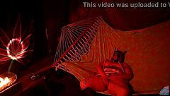 I's getting frisky fingering my wet hole.